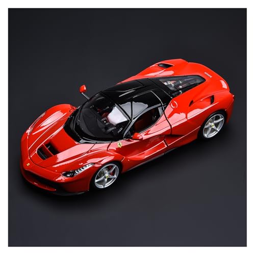 ZHRDWE Modellauto Metall 1:18 Für Ferrari SF90 Legierung Spielzeugauto Sammlung Fahrzeug Ornamente Enthusiasten Geschenk(Red-B) von ZHRDWE