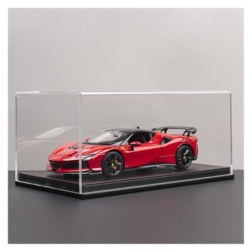ZHRDWE Modellauto Metall 1:18 Für Ferrari SF90xx Legierung Supercar Sammler Rennwagen Display Für Jungen Und Jugendliche Alter(Red-E) von ZHRDWE