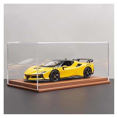ZHRDWE Modellauto Metall 1:18 Für Ferrari SF90xx Legierung Supercar Sammler Rennwagen Display Für Jungen Und Jugendliche Alter(Yellow-A) von ZHRDWE