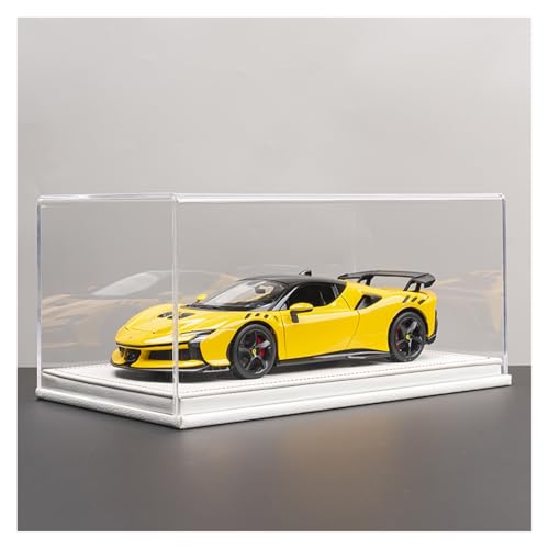 ZHRDWE Modellauto Metall 1:18 Für Ferrari SF90xx Legierung Supercar Sammler Rennwagen Display Für Jungen Und Jugendliche Alter(Yellow-D) von ZHRDWE