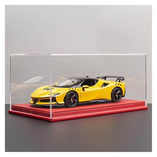 ZHRDWE Modellauto Metall 1:18 Für Ferrari SF90xx Legierung Supercar Sammler Rennwagen Display Für Jungen Und Jugendliche Alter(Yellow-G) von ZHRDWE