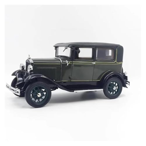 ZHRDWE Modellauto Metall 1:18 Für Ford 1931 Klassische Diecast Fahrzeug Simulation Legierung Miniatur Modell Auto Dekoration Sammlung Geschenk Spielzeugauto(Grün) von ZHRDWE
