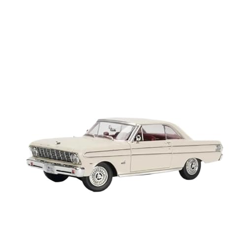 ZHRDWE Modellauto Metall 1:18 Für Ford 1964 Legierung Auto Modell Klassische Statische Sammeln Druckguss Fahrzeuge Hobby Geschenke Spielzeugauto(White) von ZHRDWE
