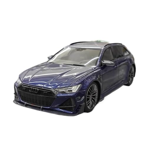 ZHRDWE Modellauto Metall 1:18 Für Große ABT RS6 Navarra Harz Sammeln Diecast Modell Auto Display Fahrzeug Spielzeug Geschenke Spielzeugauto von ZHRDWE