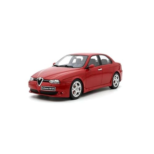 ZHRDWE Modellauto Metall 1:18 Für Große Alfa Romeo 156 GTA 2002 Druckgussmodell Harzfahrzeug Spielzeug Ornamente Geschenke Für Enthusiasten Rot Spielzeugauto von ZHRDWE