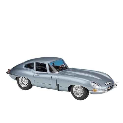 ZHRDWE Modellauto Metall 1:18 Für Jaguar E-Type Coupé Legierung Automodell Geschenk Druckgussmodell Spielzeugfahrzeuge Sammlung Display Geschenke Spielzeugauto(Blau) von ZHRDWE