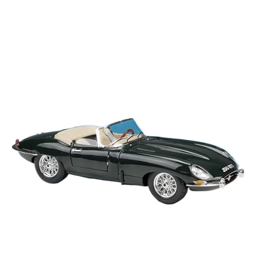 ZHRDWE Modellauto Metall 1:18 Für Jaguar E-Type Coupé Legierung Automodell Geschenk Druckgussmodell Spielzeugfahrzeuge Sammlung Display Geschenke Spielzeugauto(Grün) von ZHRDWE