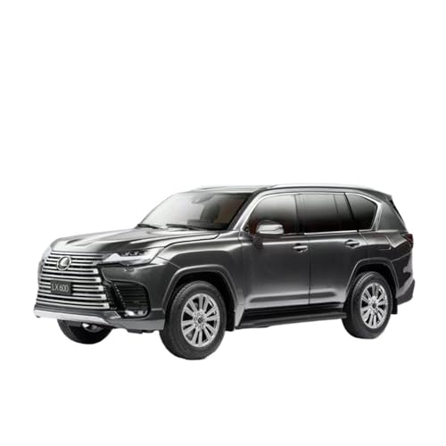 ZHRDWE Modellauto Metall 1:18 Für Lexus LX600 SUV Geländewagen Legierung Druckguss Modell Auto Weihnachten Geburtstag Geschenke Spielzeugauto(Dark Gray) von ZHRDWE
