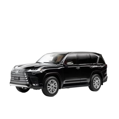 ZHRDWE Modellauto Metall 1:18 Für Lexus LX600 SUV Geländewagen Legierung Druckguss Modell Auto Weihnachten Geburtstag Geschenke Spielzeugauto(Schwarz) von ZHRDWE