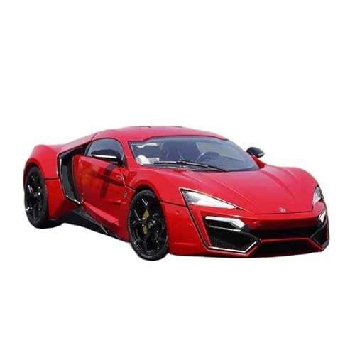 ZHRDWE Modellauto Metall 1:18 Für Lykan Hypersport Großformat-Legierungsrennwagen Aus Druckgussmetall Supersportwagen-Modell Spielzeug Geschenk Spielzeugauto von ZHRDWE
