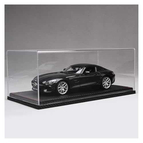 ZHRDWE Modellauto Metall 1:18 Für Mercedes-AMG Matte Schwarz Legierung Statische Modell Auto Spielzeug Sammlung Display Geschenk(Black-B) von ZHRDWE