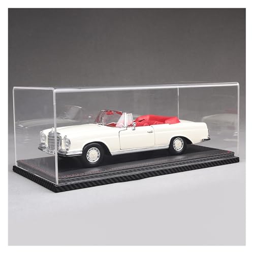 ZHRDWE Modellauto Metall 1:18 Für Mercedes-Benz 280SE Metall Modell Autos Erwachsene Sammlung Statische Display(White-B) von ZHRDWE