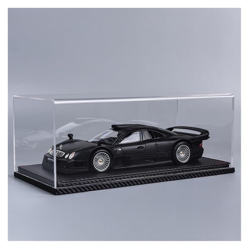 ZHRDWE Modellauto Metall 1:18 Für Mercedes-Benz CLK GTR Legierung Sport Auto Modell Sammlung Display Spielzeug Geschenke Souvenirs(Black-D) von ZHRDWE