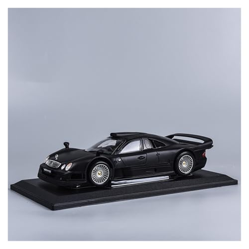 ZHRDWE Modellauto Metall 1:18 Für Mercedes-Benz CLK GTR Schwarz Druckguss Metall Supercar Spielzeug Für Erwachsene Sammler Geschenk Für Jungen von ZHRDWE