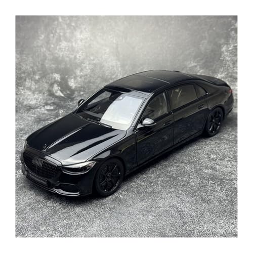ZHRDWE Modellauto Metall 1:18 Für Mercedes Maybach S-Klasse S680 2023 Legierung Druckguss Fahrzeug Sammlung Anordnung Schwarz von ZHRDWE
