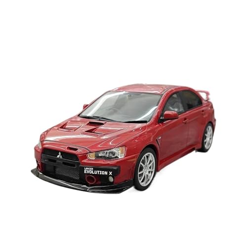 ZHRDWE Modellauto Metall 1:18 Für Mitsubishi Lancer EVO 10. Generation X FQ 400 Harzmodellauto Legierung Druckguss Spielzeugfahrzeugsammlung Spielzeugauto von ZHRDWE