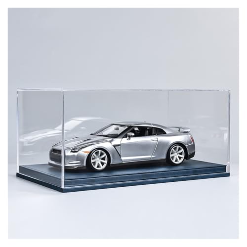 ZHRDWE Modellauto Metall 1:18 Für Nissan GTR Legierung Statische Druckguss Auto Modell Spielzeug Display Anzeige Und Sammlung(Grey-B) von ZHRDWE