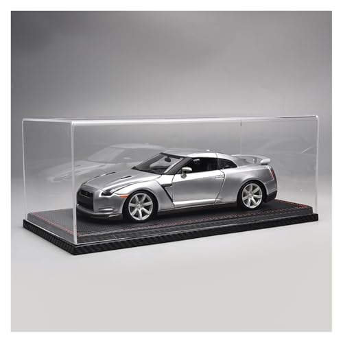 ZHRDWE Modellauto Metall 1:18 Für Nissan GTR Legierung Statische Druckguss Auto Modell Spielzeug Display Anzeige Und Sammlung(Grey-C) von ZHRDWE
