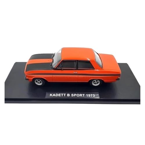 ZHRDWE Modellauto Metall 1:18 Für Opel Kadett B 1972 Legierung Retro Auto Miniatur Modell Erwachsene Sammlungen Enthusiasten Geschenk Spielzeugauto(Orange) von ZHRDWE