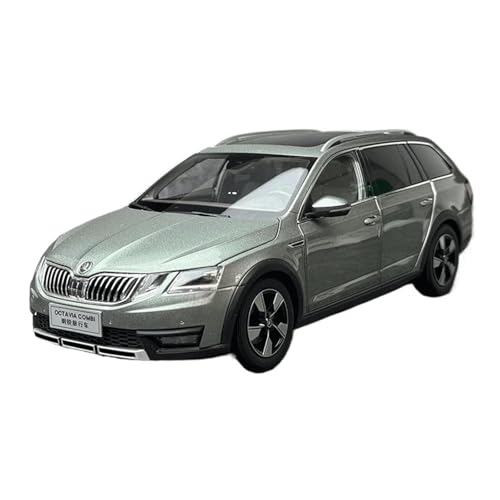 ZHRDWE Modellauto Metall 1:18 Für Skoda Octavia Großformat-Modellauto Aus Legierung – Kultiges Offroad-Luxus-Weihnachts- Und Geburtstagsgeschenk Spielzeugauto(Grün) von ZHRDWE