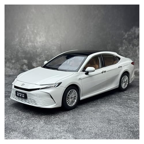 ZHRDWE Modellauto Metall 1:18 Für Toyota Camry Generation 9 Weiß Legierung Druckguss Fahrzeug Spielzeug Jungen Sammler Ornament von ZHRDWE