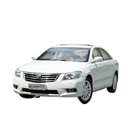 ZHRDWE Modellauto Metall 1:18 Für Toyota Camry Sechste Generation 2008 Diecast Modell Auto Sammlung Dekoration Spielzeug Geschenke Spielzeugauto(White) von ZHRDWE