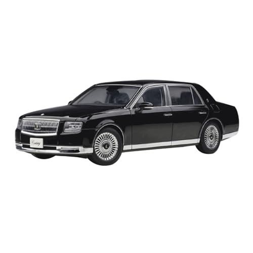 ZHRDWE Modellauto Metall 1:18 Für Toyota Century Diecast Modell Auto Erwachsene Sammlung Statische Display Schwarz von ZHRDWE