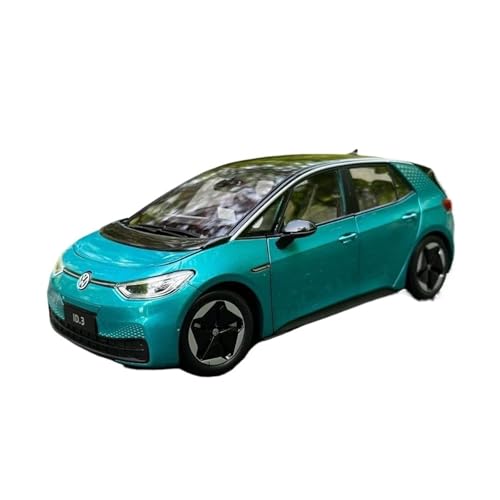 ZHRDWE Modellauto Metall 1:18 Für VW ID3 ID.3 SUV Legierung Neue Energie Druckguss Metall Modell Auto Geschenk Spielzeug Fahrzeuge Sammlung Dekoration Spielzeugauto(Blau) von ZHRDWE