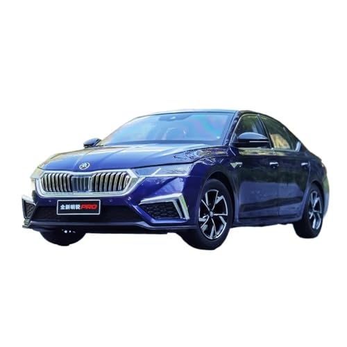 ZHRDWE Modellauto Metall 1:18 Für Volkswagen Skoda PRO 2021Druckguss Fahrzeuge Sammlung Geschenk An Freunde Und Familie(Blau) von ZHRDWE