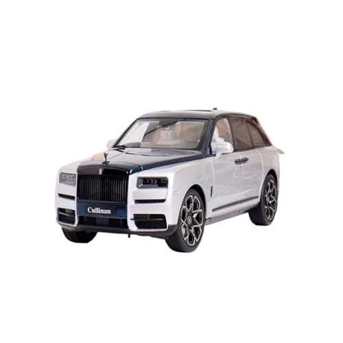ZHRDWE Modellauto Metall 1:18 Rolls-Royce Cullinan Legierung Miniatur Auto Druckguss Metall Spielzeug Fahrzeug Modell Sammlung Souvenir Display Spielzeugauto(Blau) von ZHRDWE