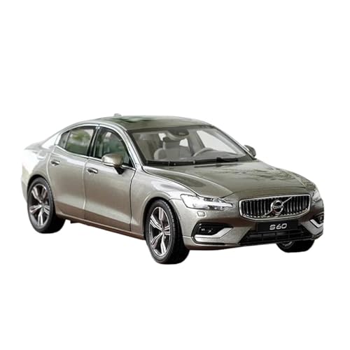 ZHRDWE Modellauto Metall 1:18 Volvos S60 S60L Großes Modellauto Aus Legierung Druckguss-Metallspielzeugfahrzeuge Weihnachts- Und Geburtstagsgeschenksammlung Spielzeugauto(Gray) von ZHRDWE