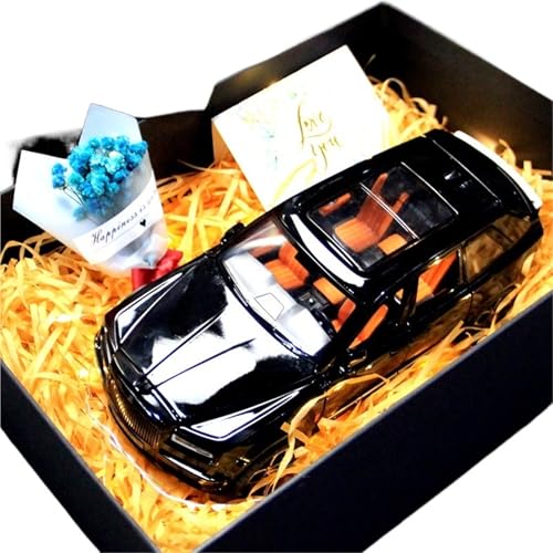 ZHRDWE Modellauto Metall 1:20 Für Rolls-Royce Cullinan SUV Luxus-Druckgussauto Aus Legierung Sammlung Dekoration Geschenk Spielzeug Display(Schwarz) von ZHRDWE