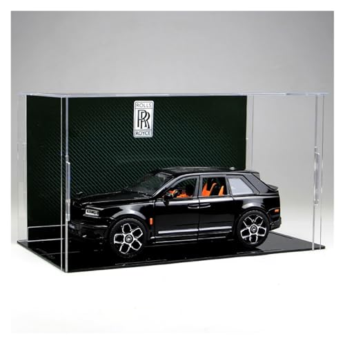 ZHRDWE Modellauto Metall 1:20 Für Rolls-Royce Cullinan SUV Luxus-Modellautos Aus Legierung Sammlungsgeschenk Für Freunde Und Familie(Schwarz) von ZHRDWE