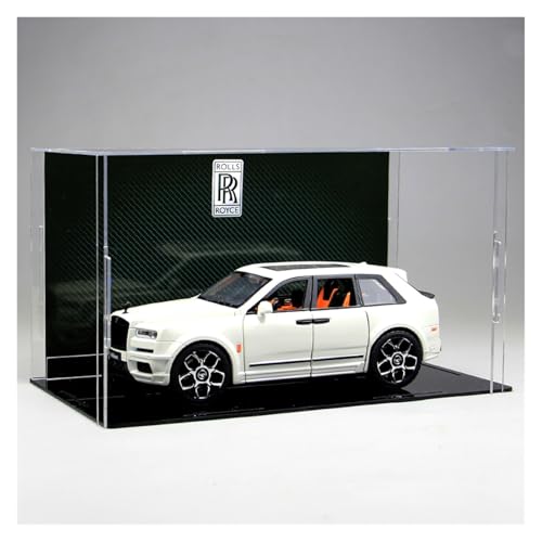 ZHRDWE Modellauto Metall 1:20 Für Rolls-Royce Cullinan SUV Luxus-Modellautos Aus Legierung Sammlungsgeschenk Für Freunde Und Familie(White) von ZHRDWE