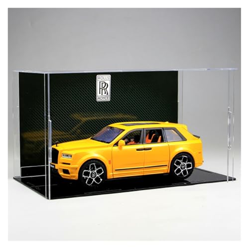 ZHRDWE Modellauto Metall 1:20 Für Rolls-Royce Cullinan SUV Luxuslegierung Druckgussauto-Sammlung Geschenk An Freunde Und Familie(Yellow) von ZHRDWE