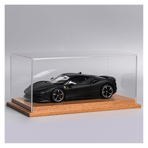 ZHRDWE Modellauto Metall 1:24 Ferrari SF90 Enzola Legierung Modell Spielzeug Druckguss Auto Kunst Dekoration Geschenke(Black-B) von ZHRDWE