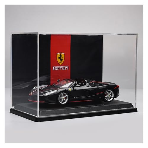ZHRDWE Modellauto Metall 1:24 Ferrari Sammlerstücke Druckgussfahrzeuge Freund Herren Junge Desktop Ornamente Überraschungsgeschenk(Black-A) von ZHRDWE