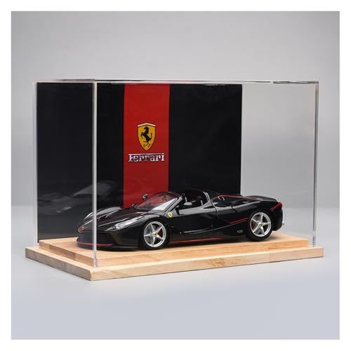 ZHRDWE Modellauto Metall 1:24 Ferrari Sammlerstücke Druckgussfahrzeuge Freund Herren Junge Desktop Ornamente Überraschungsgeschenk(Black-B) von ZHRDWE