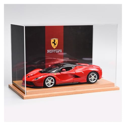 ZHRDWE Modellauto Metall 1:24 Ferrari Sammlerstücke Druckgussfahrzeuge Freund Herren Junge Desktop Ornamente Überraschungsgeschenk(Red-B) von ZHRDWE