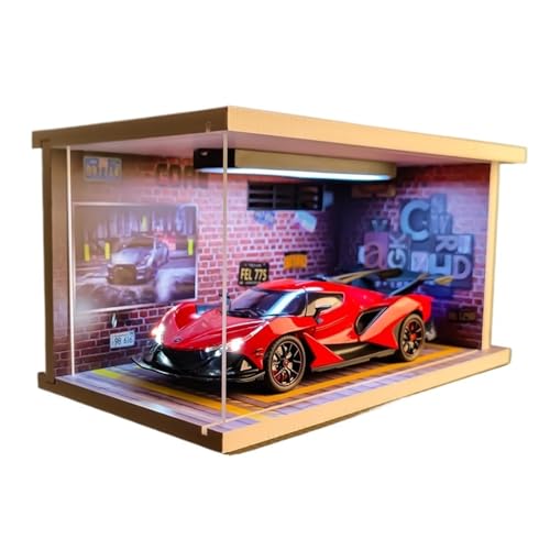 ZHRDWE Modellauto Metall 1:24 Für Apollo IE Super Sport Auto Modell Spielzeug Garage Display Fall Sammeln Fahrzeug Dekoration Desktop(Style 1) von ZHRDWE
