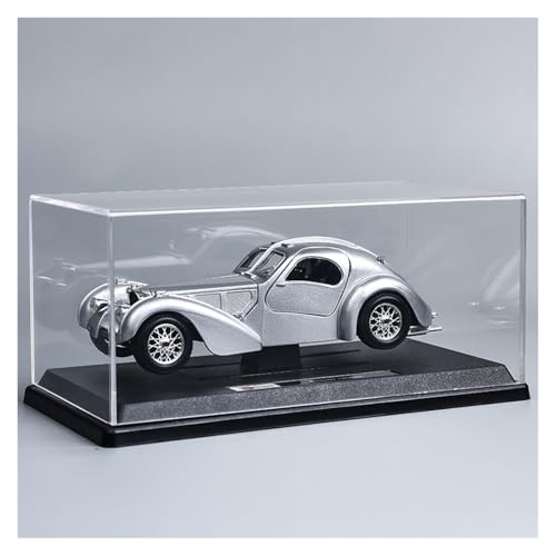 ZHRDWE Modellauto Metall 1:24 Für Bugatti 1936u Diecast Metall Modell Autos Klassische Fahrzeug Erwachsene Sammlung Spielzeug(Grey-A) von ZHRDWE