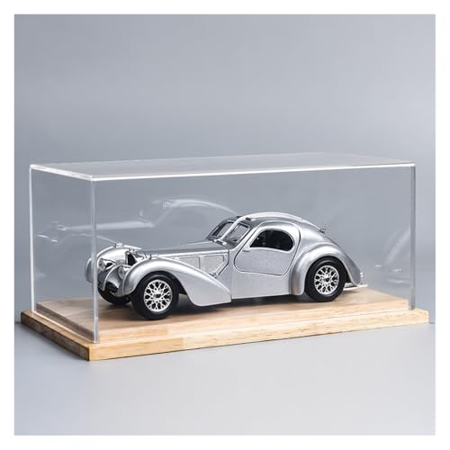 ZHRDWE Modellauto Metall 1:24 Für Bugatti 1936u Diecast Metall Modell Autos Klassische Fahrzeug Erwachsene Sammlung Spielzeug(Grey-B) von ZHRDWE
