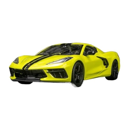 ZHRDWE Modellauto Metall 1:24 Für Corvette 2020 C8 Druckgusslegierung Modellauto Spielzeug Rennfahrzeuge Replik Jungen Und Teenager Geschenk Spielzeugauto(Grün) von ZHRDWE
