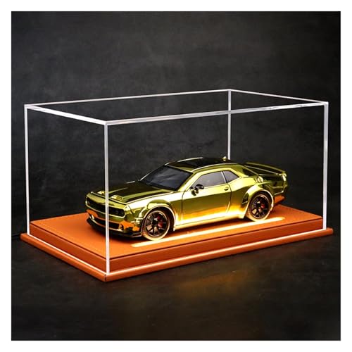 ZHRDWE Modellauto Metall 1:24 Für Dodge Challenger Hellcat Redeye Druckgussmodell Spielzeug-Rennwagensammlung Hobby-Dekorationsanzeige(Gold) von ZHRDWE