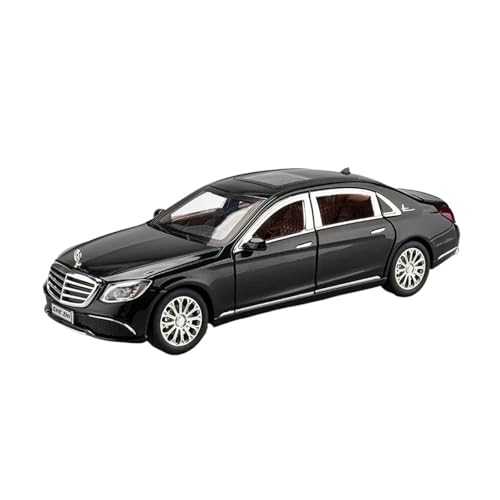 ZHRDWE Modellauto Metall 1:24 Für E-Klasse E300L AlloyDiecast Modell Auto Spielzeug Sammler Sound Licht Geschenke Spielzeugauto(Schwarz) von ZHRDWE