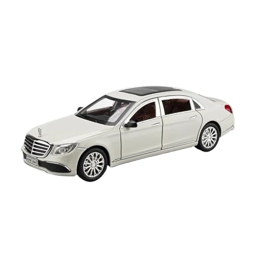 ZHRDWE Modellauto Metall 1:24 Für E-Klasse E300L AlloyDiecast Modell Auto Spielzeug Sammler Sound Licht Geschenke Spielzeugauto(White) von ZHRDWE
