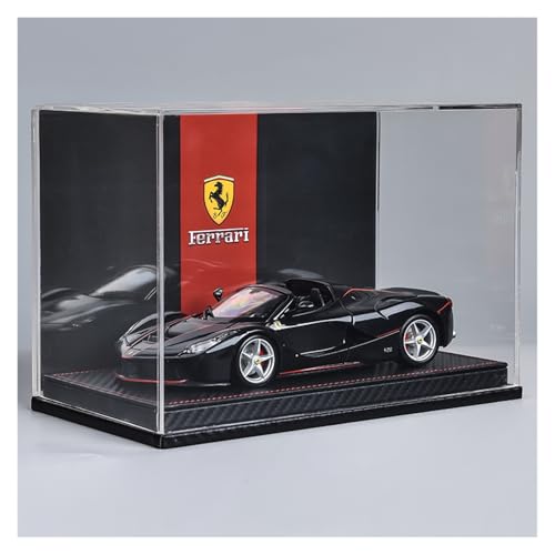 ZHRDWE Modellauto Metall 1:24 Für Ferrari Auto Spielzeugmodell Hobby Sammlung Display Geschenke Für Freunde Und Verwandte(Black-B) von ZHRDWE