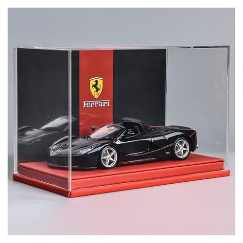 ZHRDWE Modellauto Metall 1:24 Für Ferrari Auto Spielzeugmodell Hobby Sammlung Display Geschenke Für Freunde Und Verwandte(Black-C) von ZHRDWE