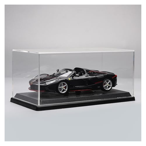 ZHRDWE Modellauto Metall 1:24 Für Ferrari Modell Spielzeug Rennen Auto Freund Männer Junge Desktop Ornamente Überraschung Geschenk(Black-B) von ZHRDWE