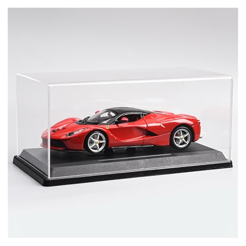 ZHRDWE Modellauto Metall 1:24 Für Ferrari Modell Spielzeug Rennen Auto Freund Männer Junge Desktop Ornamente Überraschung Geschenk(Red-B) von ZHRDWE